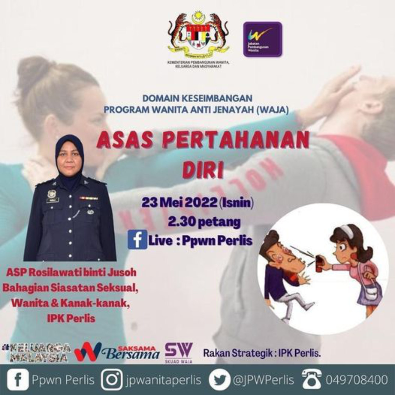 Domain Keseimbangan: WAJA: Asas Pertahanan Diri
