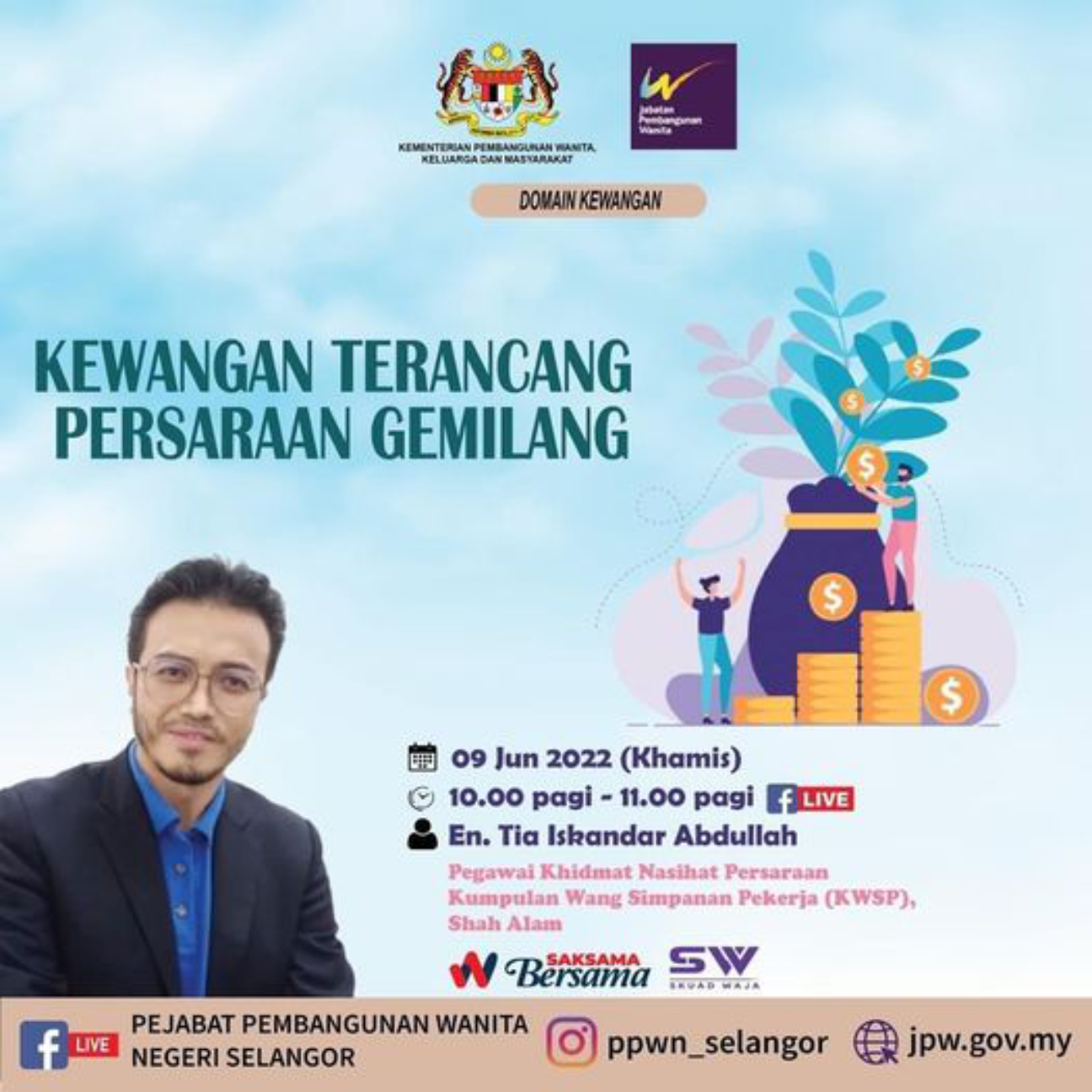 Domain Kewangan: Kewangan Terancang Persaraan Gemilang
