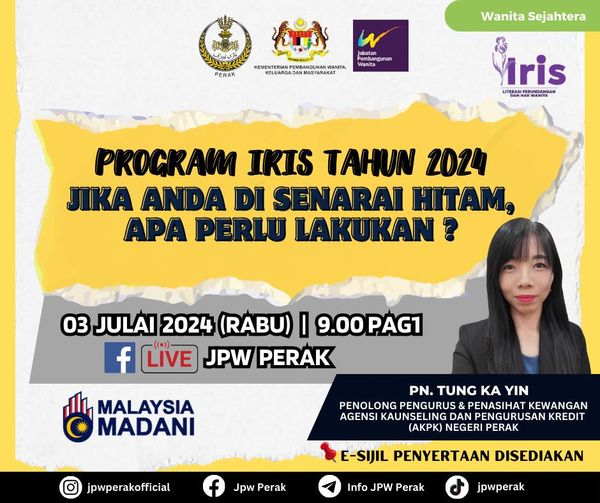 Program Iris: Jika Anda Disenarai Hitam, Apa Perlu Lakukan?