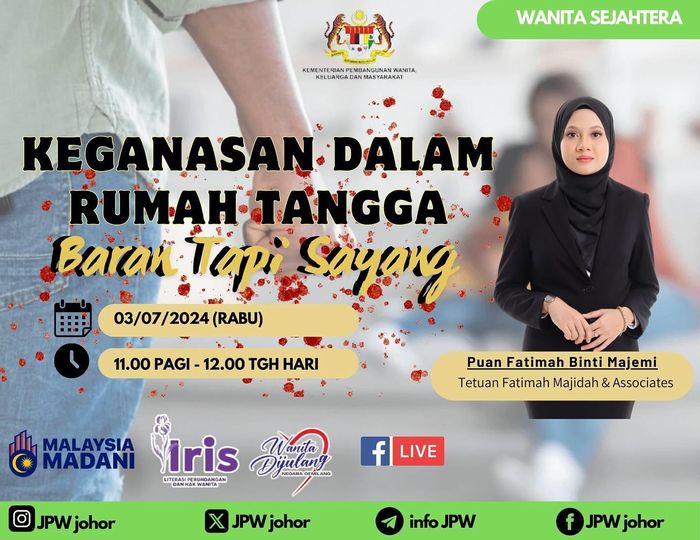 Program Iris: Keganasan Dalam Rumah Tangga: Baran Tapi Sayang